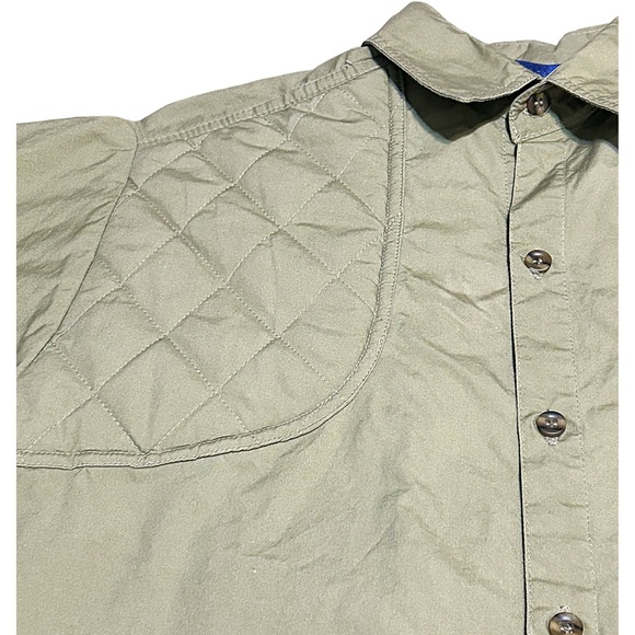 Columbia Sportswear Shooting Shirt Men’s Small Quilted Shoulder Hunting Fishing - Picture 7 of 13